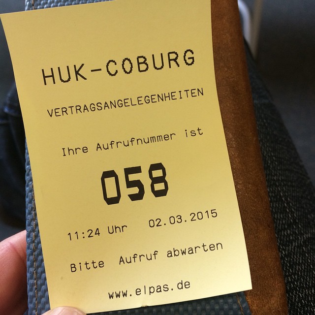 Warten auf die neuen Kennzeichen für das MöffMöff
