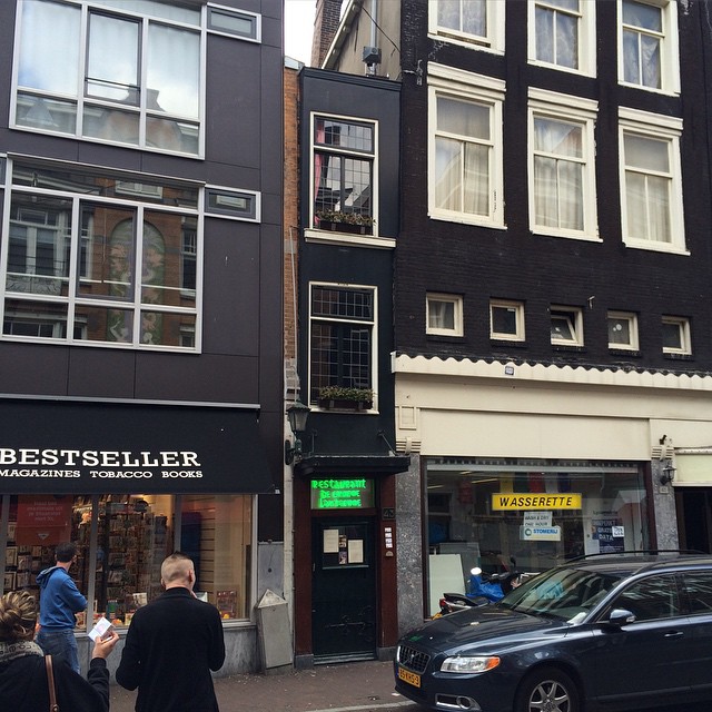 Das wahrscheinlich schmalste Restaurant in