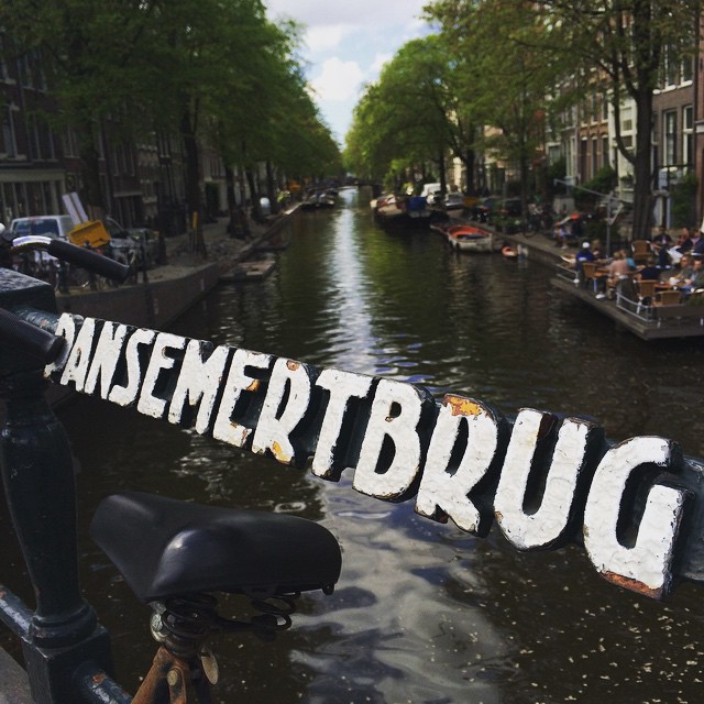 Amsterdam mit viel Wasser