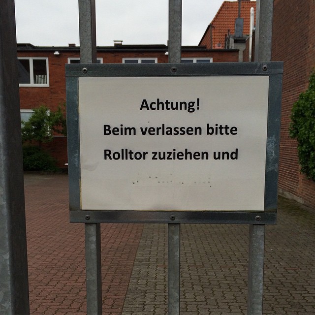 Es wird noch überlegt!