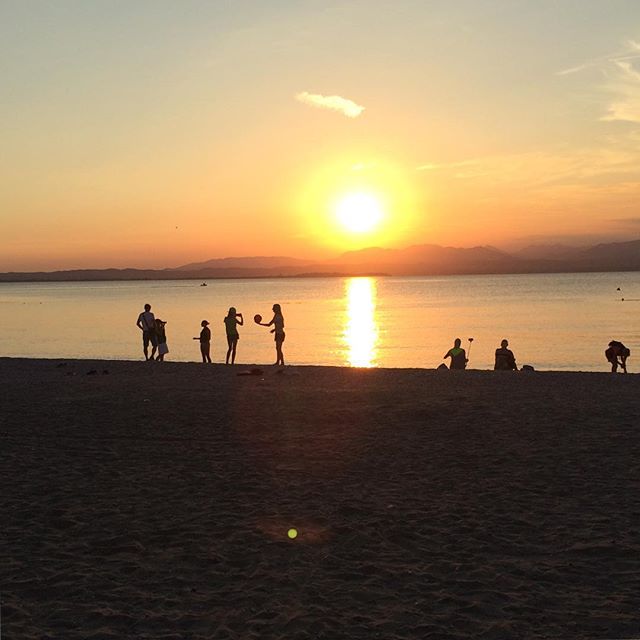 Sonnenuntergang Gardasee
