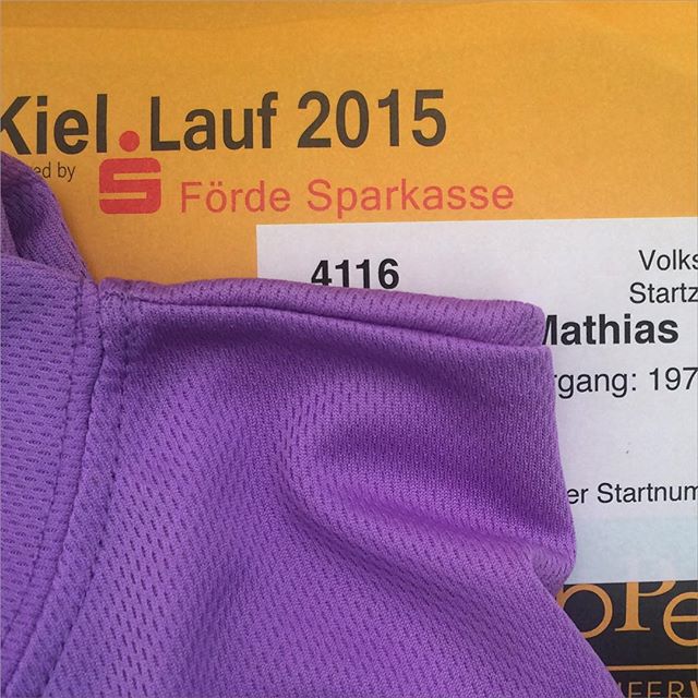 Startunterlagen abgeholt