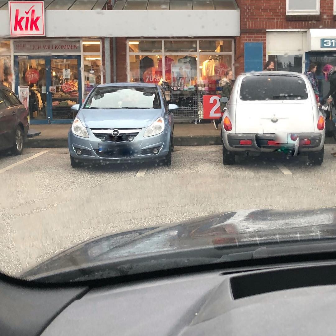 Das mit dem Parken üben wir noch mal.